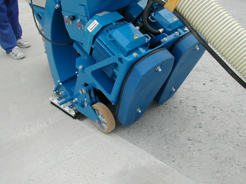 混凝土拋丸處理視頻